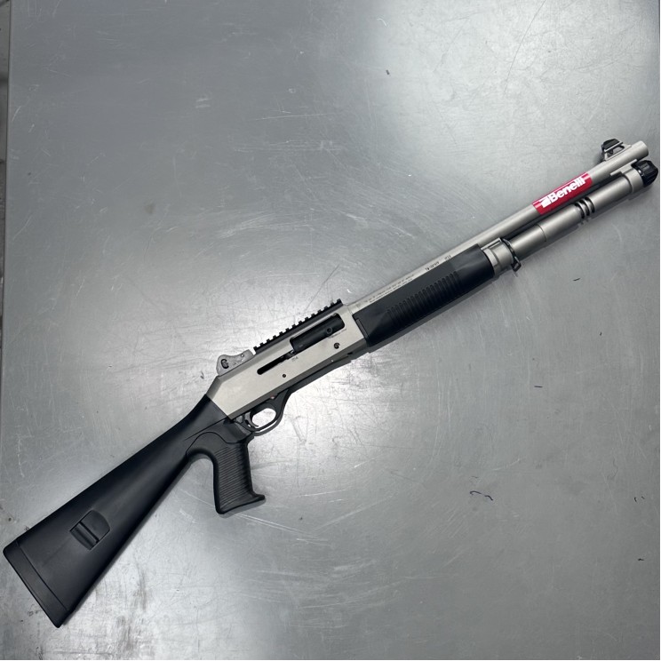 Benelli M4 Tactical Shotgun 12GA - Titanium Cerakote Benelli M4 Tactical Shotgun 12GA - Titanium Cerakote